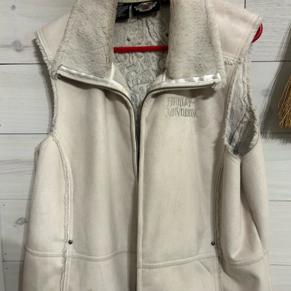 Harley-Davidson Women's Cream Vest
